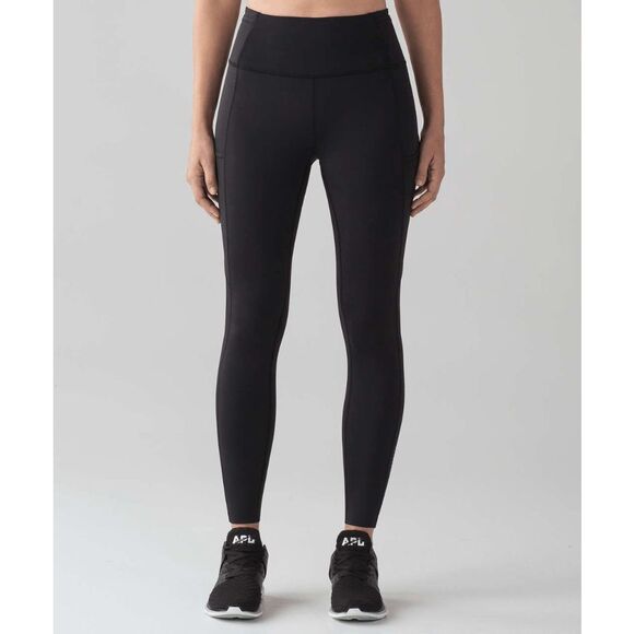 291- EUC Size 6 Lululemon Fast & Free 7/8 Tight II - Picture 1 of 3